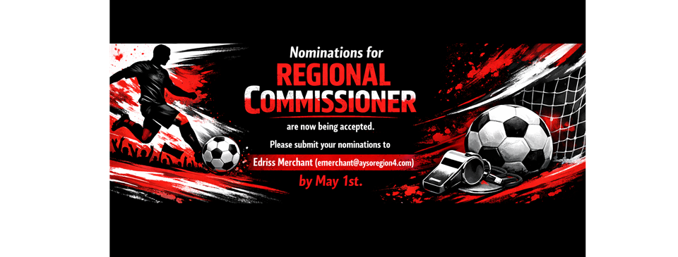 Regional Commissioner Nominations Are Open
