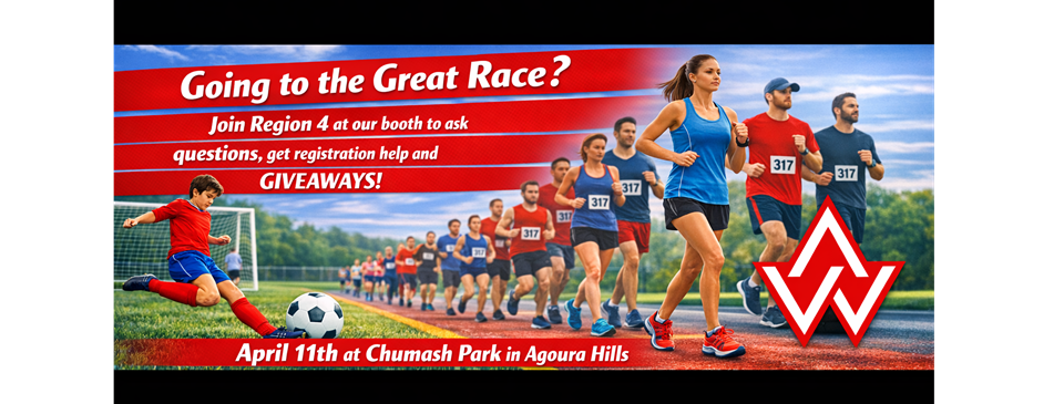 Stop by our booth at the Great Race- April 11th